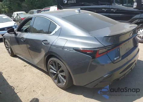 2021 Lexus Is 350 F Sport из США, поврежденный, VIN JTHGZ1E2XM5021224